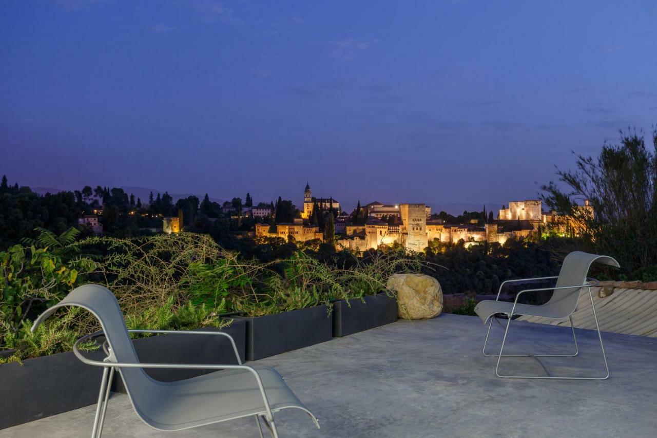 グラナダ Luxury Cave 100M Super Terraza Vistas Alhambra Wifiヴィラ エクステリア 写真