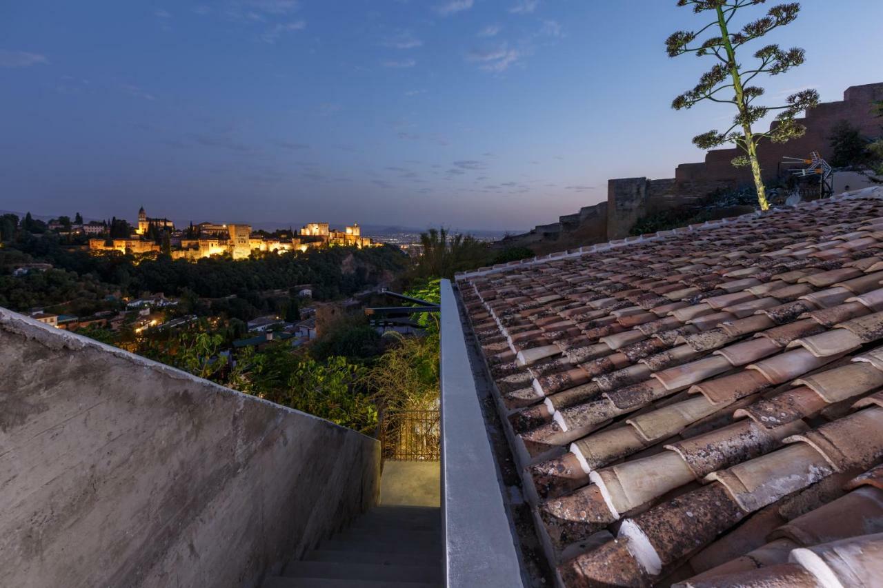 グラナダ Luxury Cave 100M Super Terraza Vistas Alhambra Wifiヴィラ エクステリア 写真